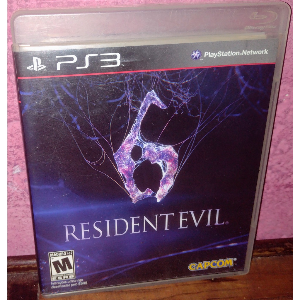 Resident Evil 6 PS3 mídia física original Play 3
