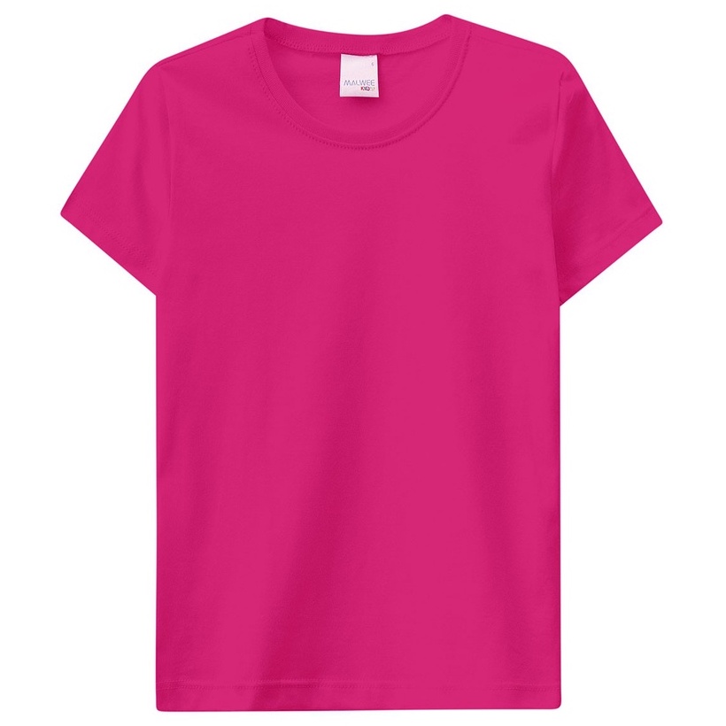 Camiseta Básica Rosa Pink | Pode ser usada para personalizar | Malha Sublimática | Camisa Masculina