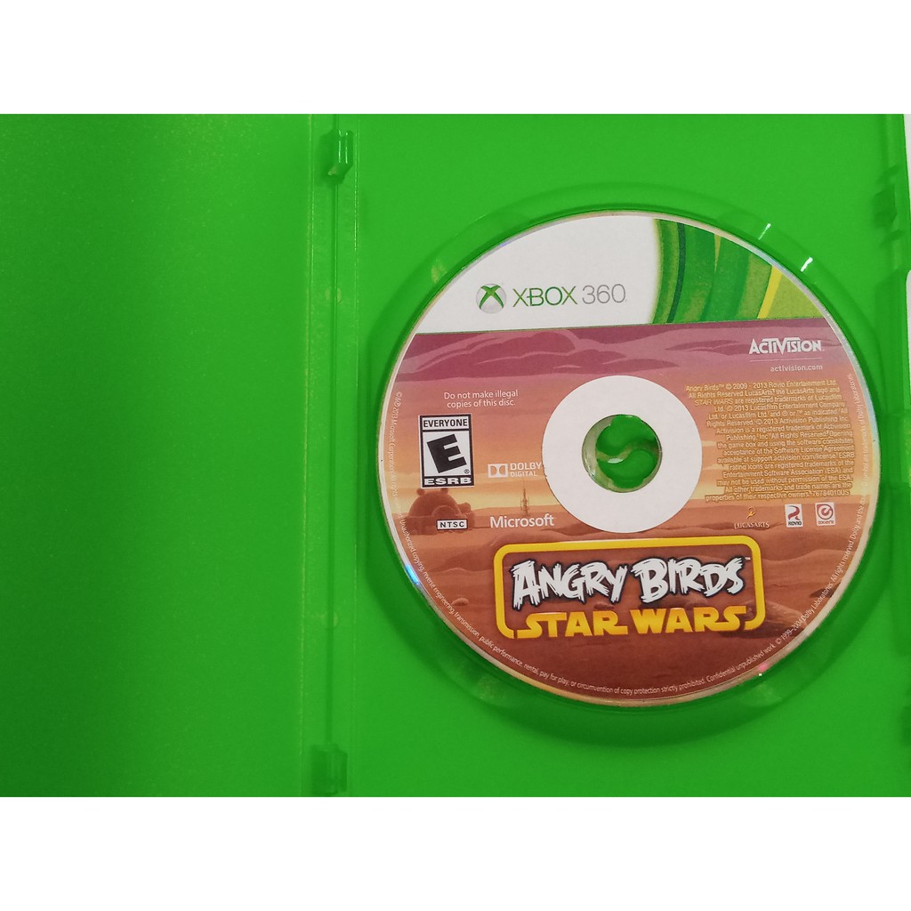 Xbox 360 Star wars angry birds -  Portugal