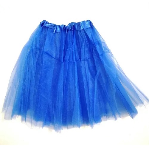 Saia tule sale azul royal