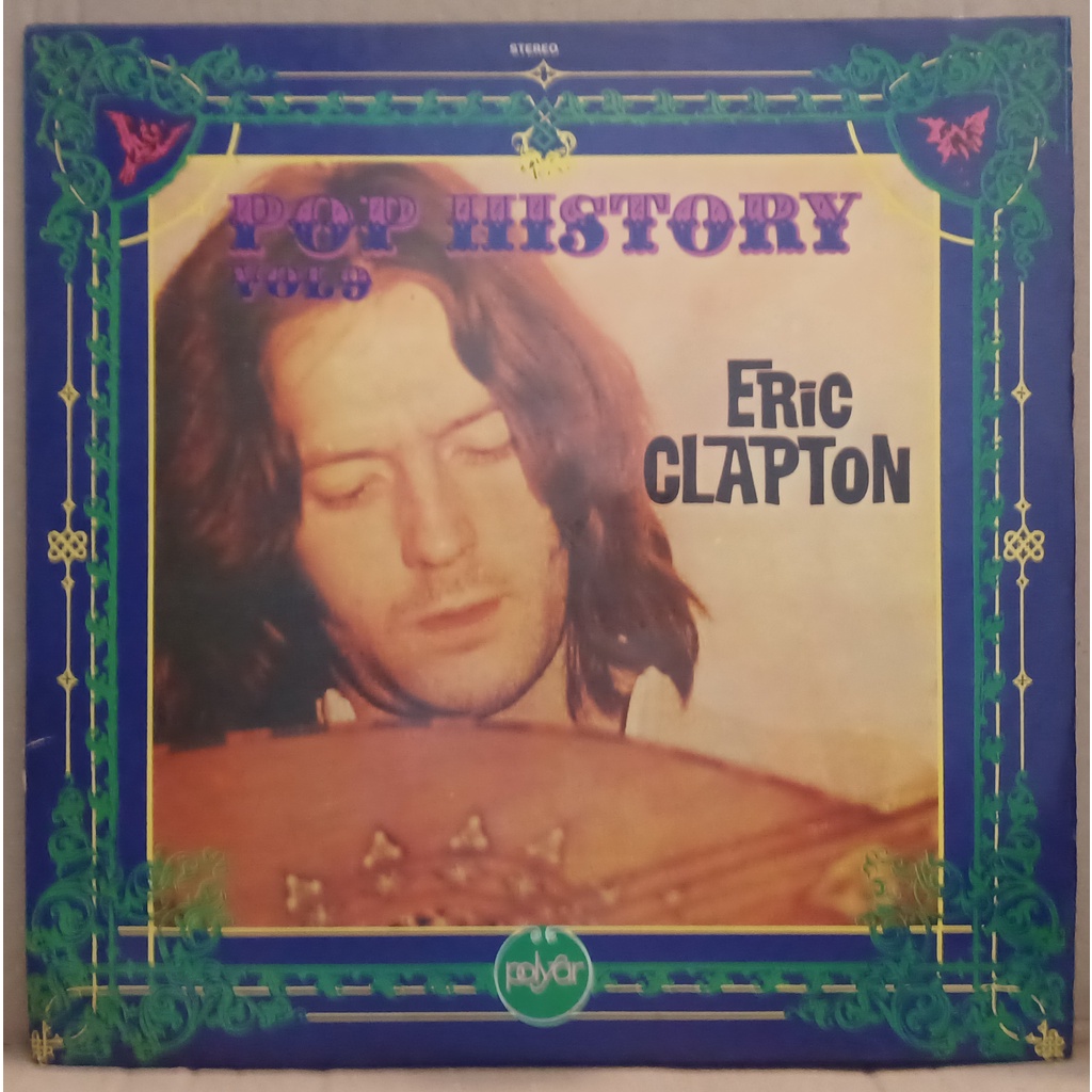 LP Disco De Vinil Eric Clapton - Pop History Vol. 9 - Raro LP Excelente ...