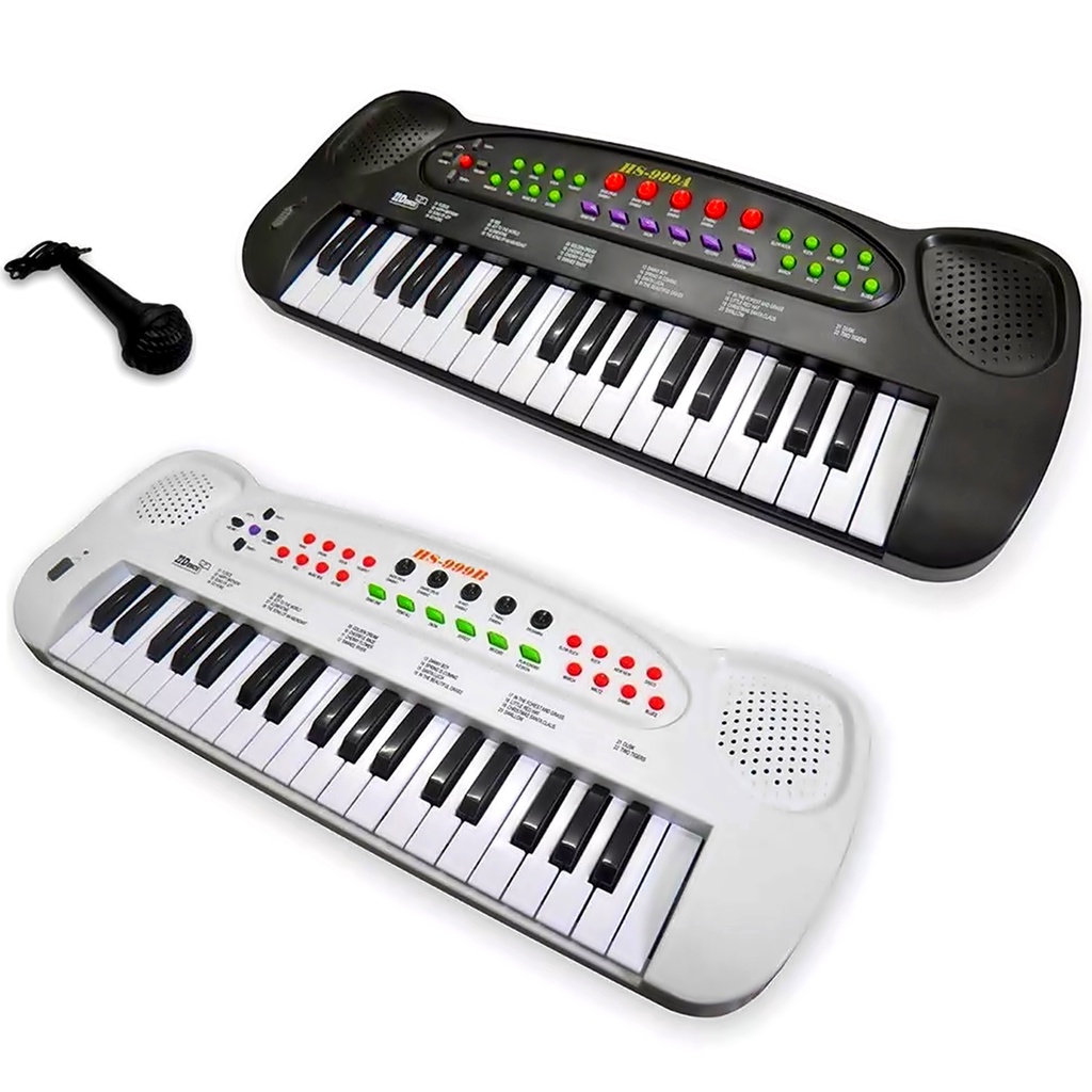 Teclado Musical Infantil - Siri - Vermelho - DM Toys