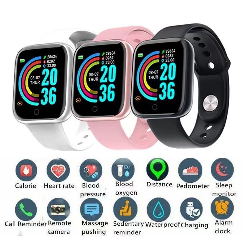Relógio Smartwatch D20 atividade física mexe pressão atacado revenda ...