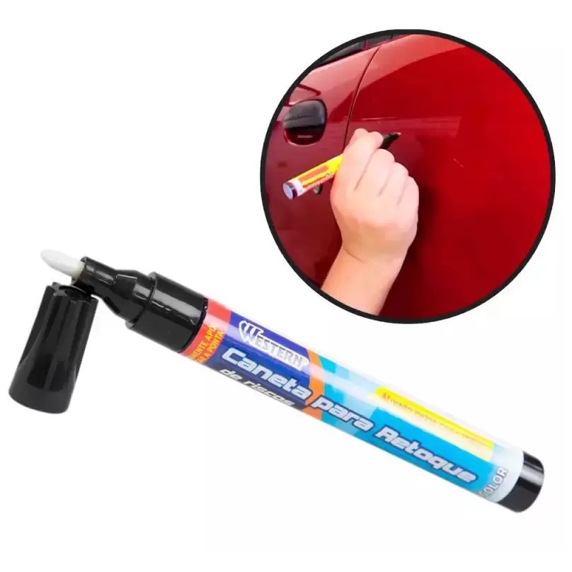 Caneta Tira Riscos Automotivo Retoque P/ Todas Cores Incolor | Shopee ...