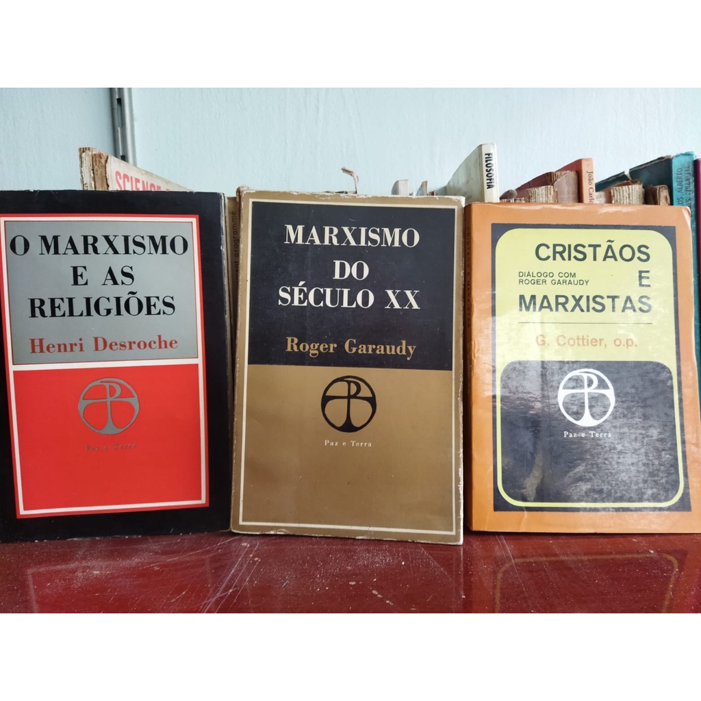 Lote 3 Livros Sobre Marxismo O Marxismo E As Religiões Marxismo Do Século Xx Cristãos E 7027