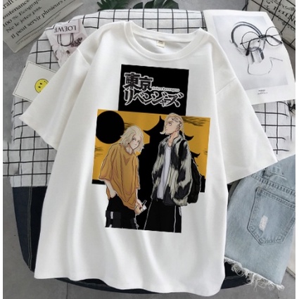 Camiseta 100% algodão com estampa de Mikey de Tokyo Revengers