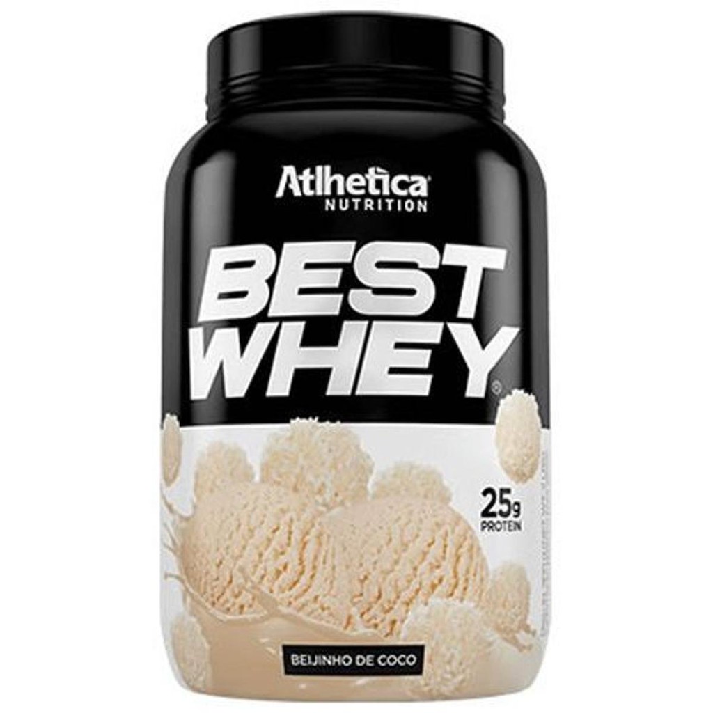Proteína Best Whey – Sabor de Beijinho de Coco 900g – Atlhetica Nutrition