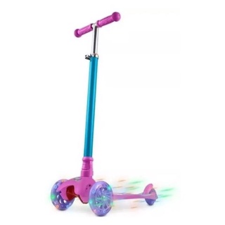 Patinete 3 Rodas C/ Luz Led Atrio Menina Es113