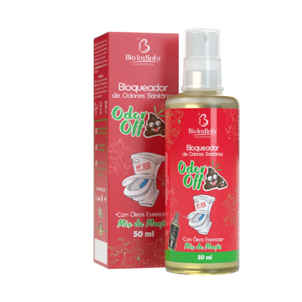 Odor Off (Free coo) Bloqueador de Odores Sanitários Capim Limão ou Mix ...