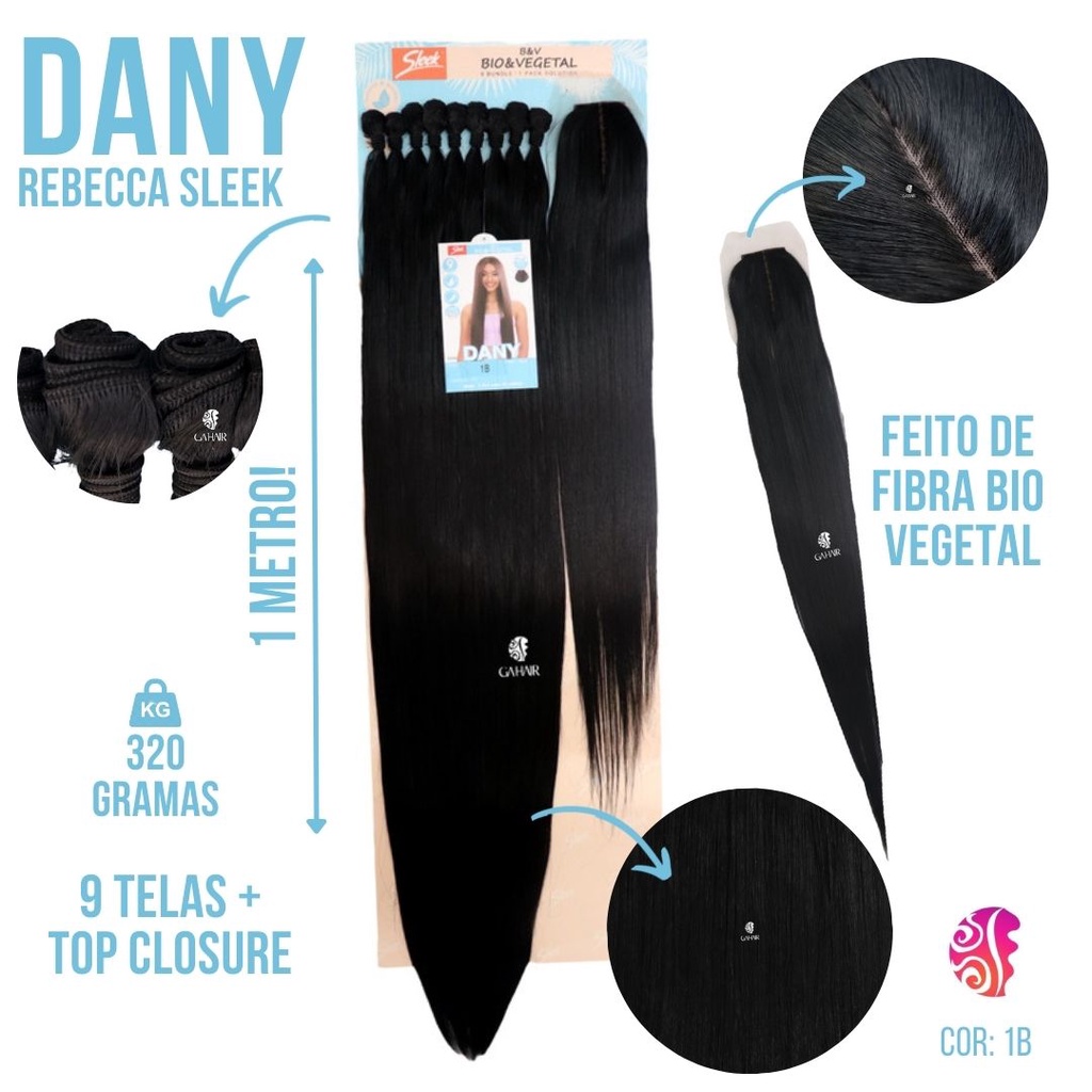 Cabelo Dany Bio Vegetal - Sleek