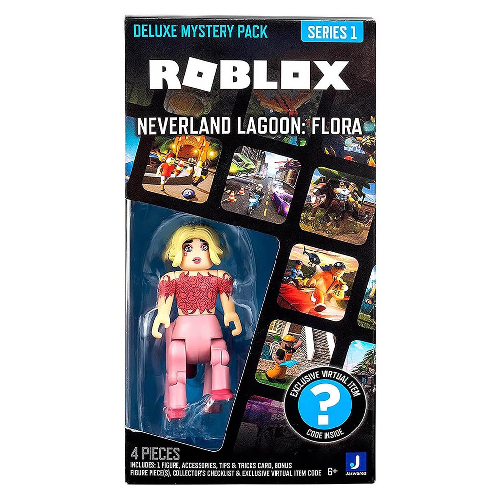Roblox-Blocos de Construção com Acessórios, 24 Série de Bonecas  Colecionáveis, Versão do Mundo Virtual, 1