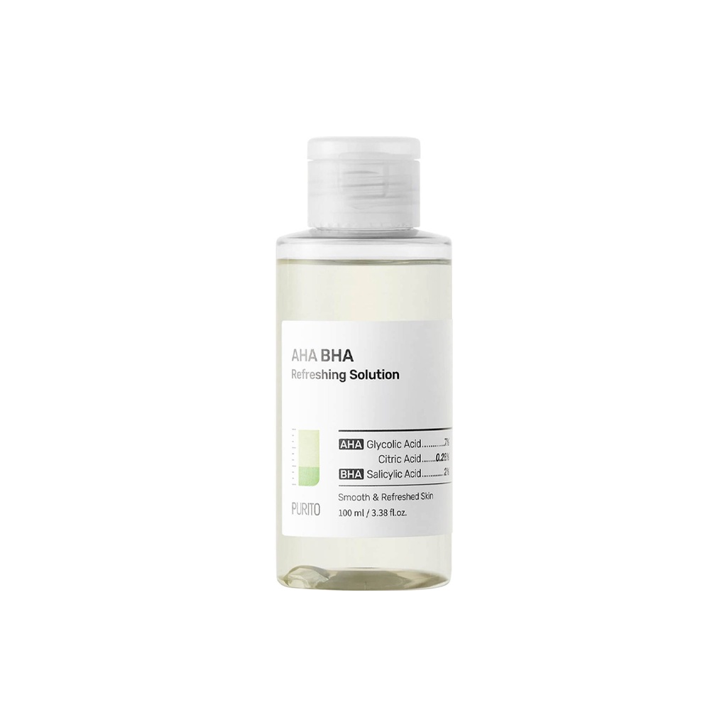 PURITO AHA BHA Refreshing Solution 100ml | Shopee Brasil