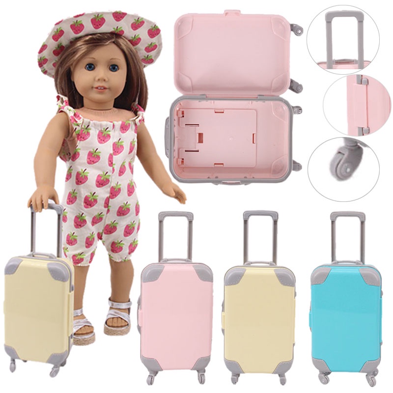 Doll Suitcase Travel Suitcase For 18 Inch American 43 Cm Baby New Born Doll