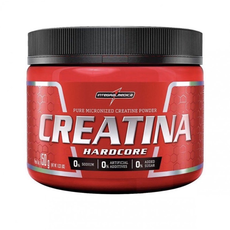 Creatina Hardcore Pura 150g 300g Darkness Creapure 200g Integral Medica Shopee Brasil 9543