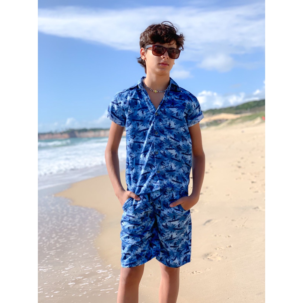 Roupa moda praia sales infantil