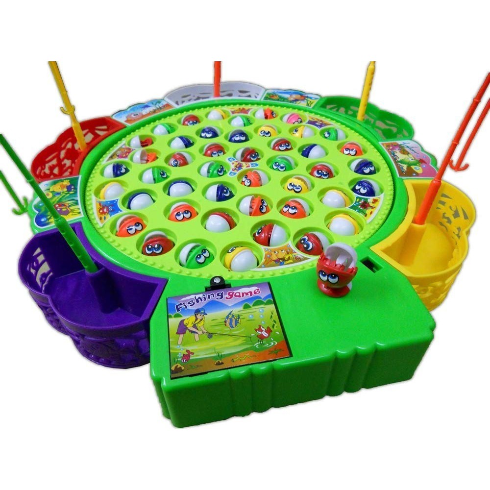 Jogo Pega Peixe Fishing Game Gigante 45 Peixes Grandes