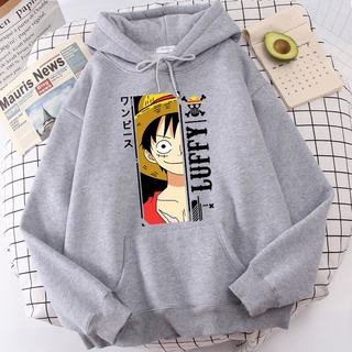 Hot Comics One Piece Luffy Impressão Gráficos Hoodies Das Mulheres