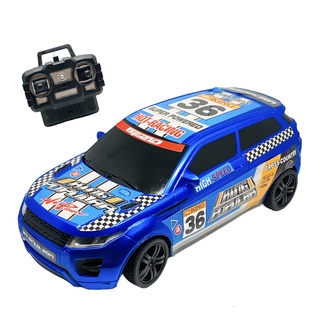 Carrinho Controle Remoto Speed Max Vermelho Pica-Pau Esportivo Italiano 4  Funções Com Luz Carro R/C Crianças +7 Anos