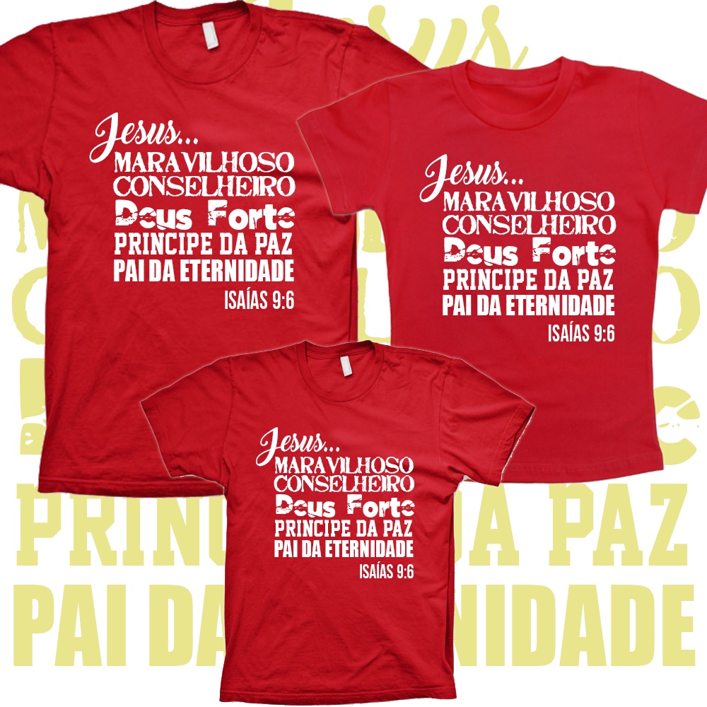 Camisetas Natal Família Personalizadas com o Sobrenome da Família - Monte  seu Kit Conjunto Camisetas Família Natalina