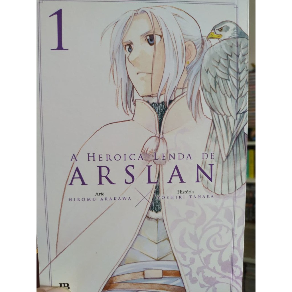 A Heroica Lenda de Arslan - Vol. 1 | Shopee Brasil