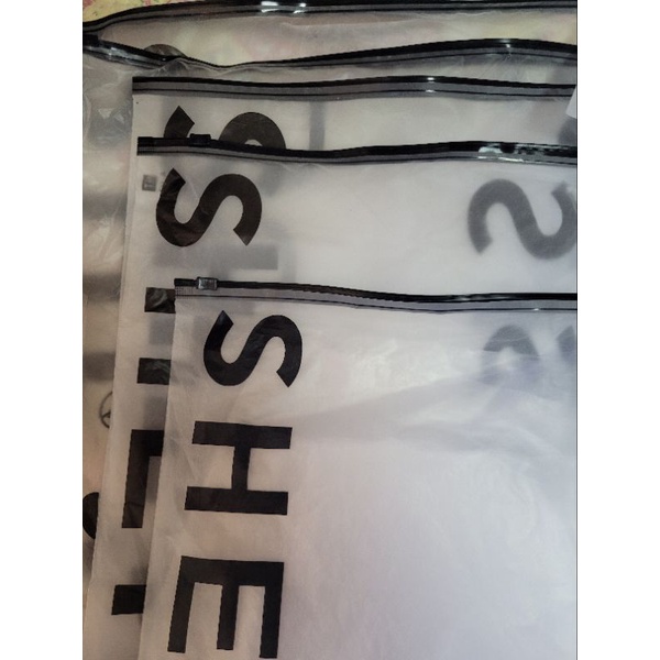 Saquinhos Shein Ziplock (10 unidades) | Shopee Brasil
