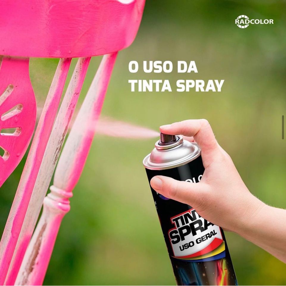 TINTA SPRAY RADCOLOR DIVERSAS CORES | Shopee Brasil