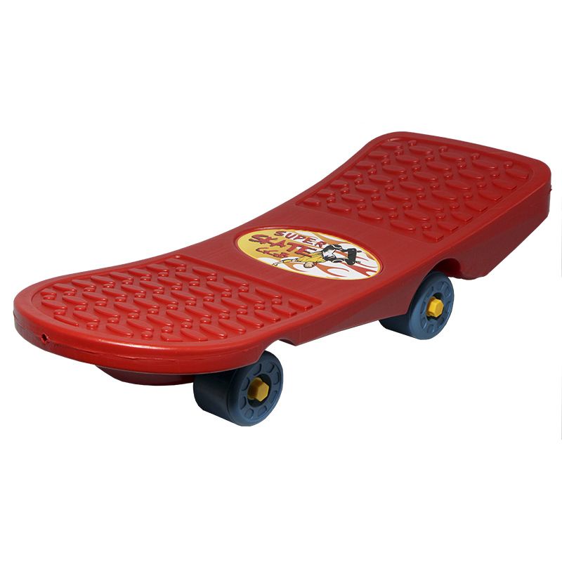 Skate Infantil 4 Rodas Vermelho 71 Cm Cb Riders