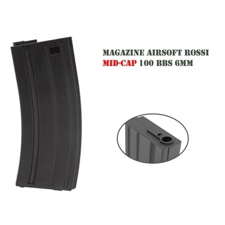 Magazine para Rifles de Airsoft Mid-cap (100 Bbs 6mm)