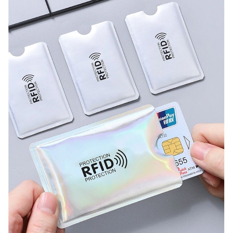 Capinha Protetor Cartão De Crédito Aproximação Anti Furto Rfid - WWG BRINDES