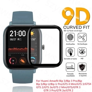 Huami Amazfit BipU/Bip U Pro/3 S/GTS4/GTS 4 Mini/3/GTS2 2e/2 GTR3/GTR GTR2 3D Película Protetora Macia Curvada Smartwatch Protetor De Tela Completa