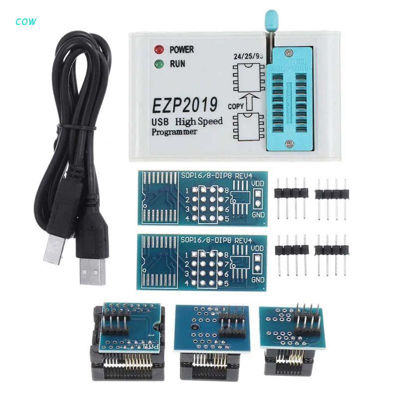 Programmatore di Chip USB SPI ad Alta Velocità EZP2019, Supporto per EEPROM 24 25 93, Flash Bios, Riparazione Apparecchi