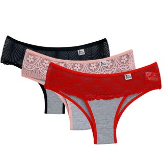 Comprar Conjunto sem Bojo Lingerie Plus Size Calcinha e Sutiã em renda  Hanna - a partir de R$15,70 - Amore Brasil - Lingerie