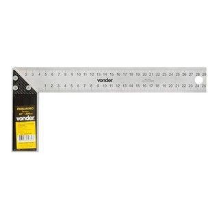 Esquadro 10 Com Cabo De Alumínio Profissional - Vonder