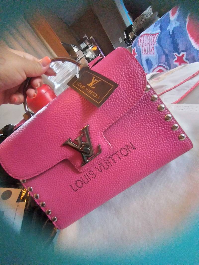 Bolsa Louis Vuiton Feminina Baú Rosa Pink