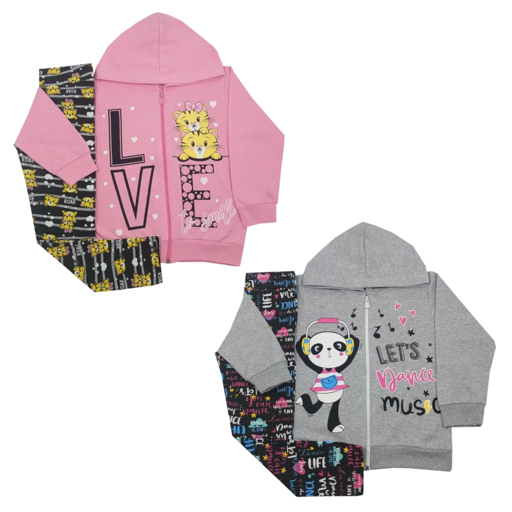 Conjunto moletom sale infantil 10 anos