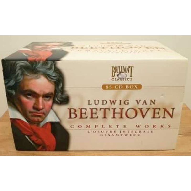 Box cd Ludwig van Beethoven Obra completa 85 cd's Original (Bach