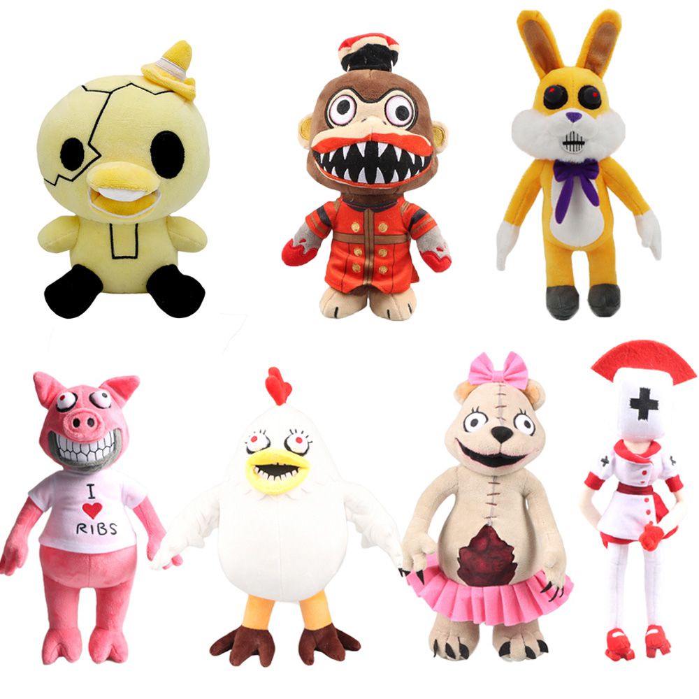 Pacote De 4 Jogos De Anime Fnaf Bonnie Plush Toys Set Fashio