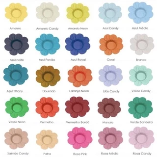 50 Forninhas para doces finos flor margarida casamento aniversário cores a escolha OFF//