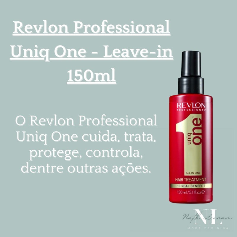 Revlon Professional Uniq One - Leave-in 150 ml | Shopee Brasil