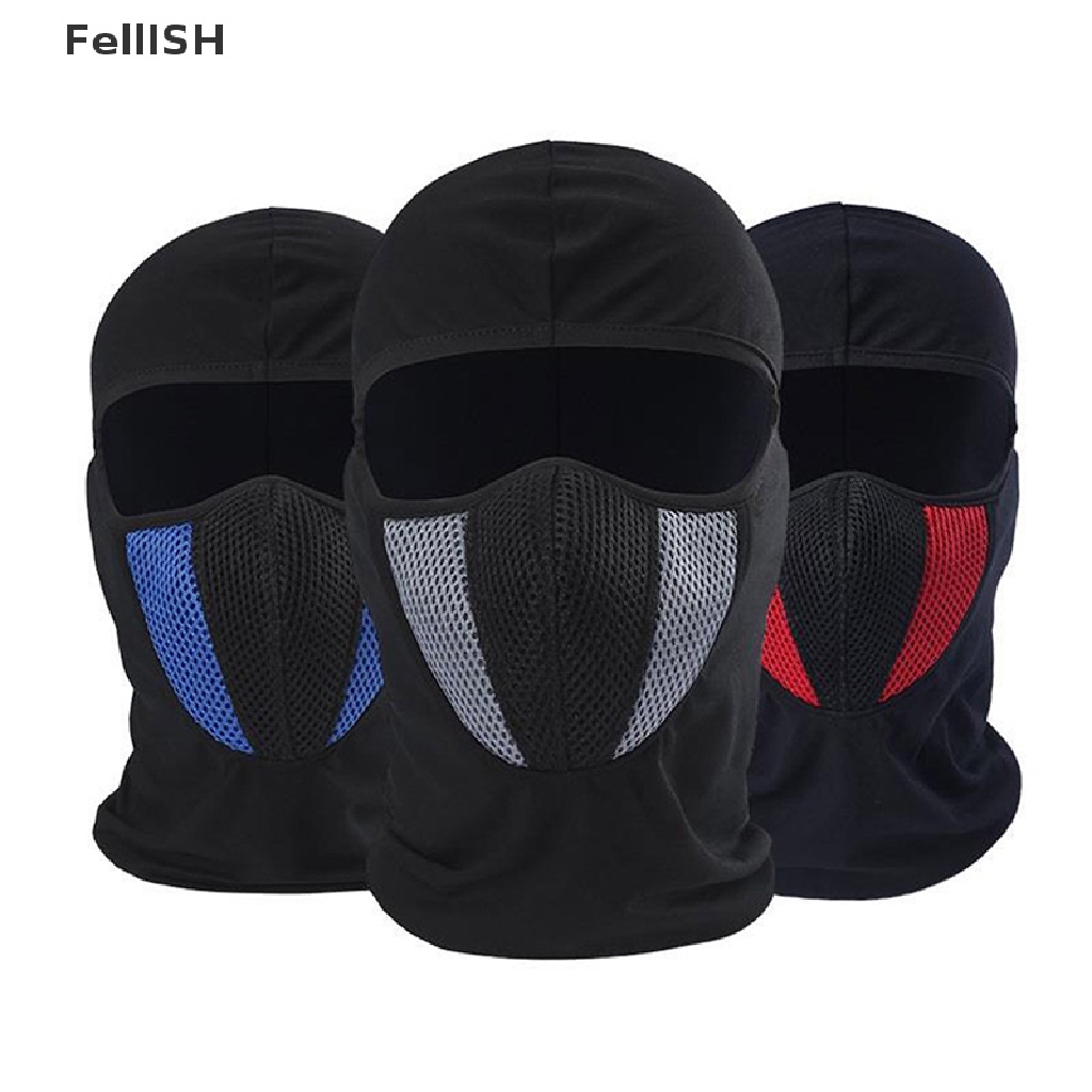Balaclava À Prova De Vento Cabeça Cheia Pescoço Scarf Caminhadas Pesca ...