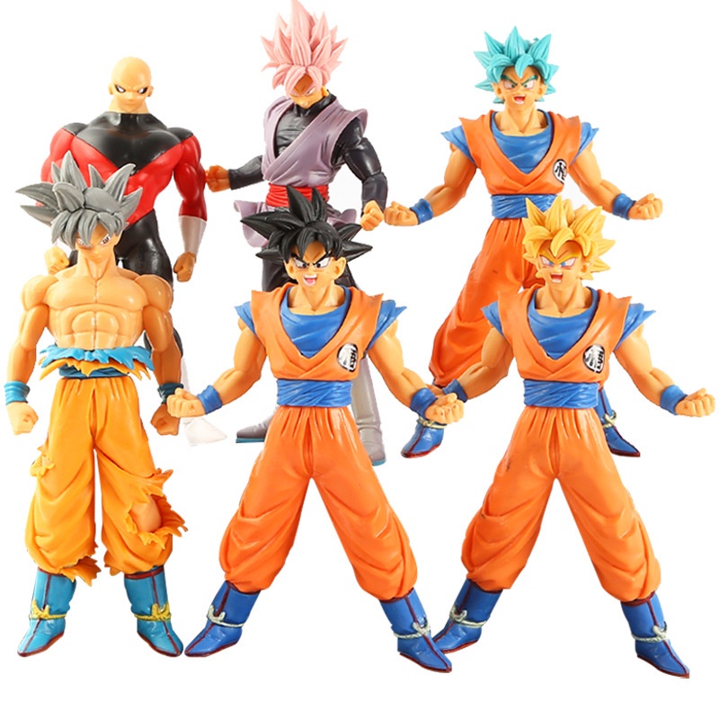 Dragon Ball Z Son Goku PVC Brinquedo Figura De Ação Super Saiyan War ...
