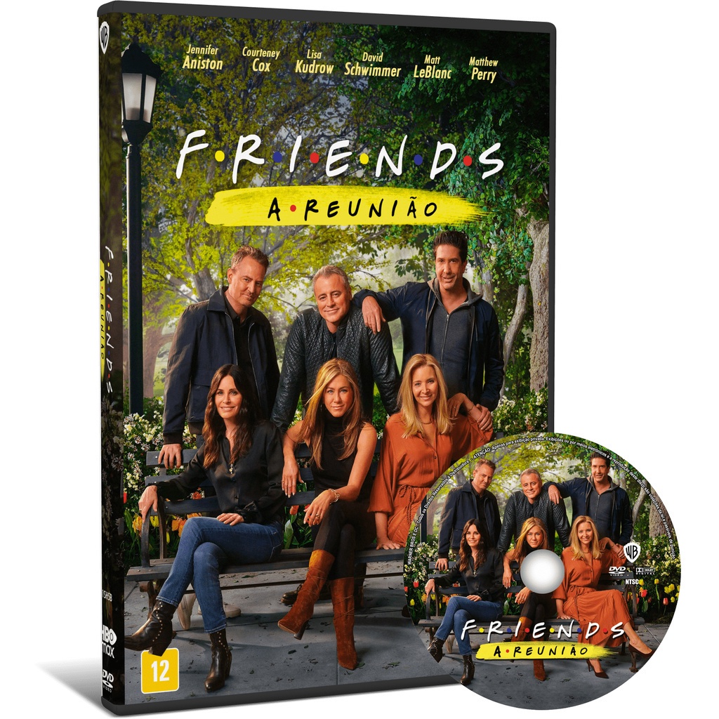 DVD Filme Friends A Reunião (2021) | Shopee Brasil