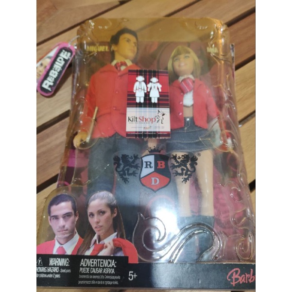 PRÉ-VENDA Boneca Barbie RBD Lupita School Uniform - Mattel