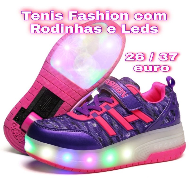 Tenis de hot sale rodinha 37