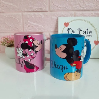 Caneca Para Casal Do Mickey