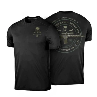 Camiseta Hostile World Evo Tactical 100% Algodão com a tecnologia EAO Try-Out