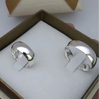 Par De Alianças 6m Compromisso Casamento Namoro cor prata