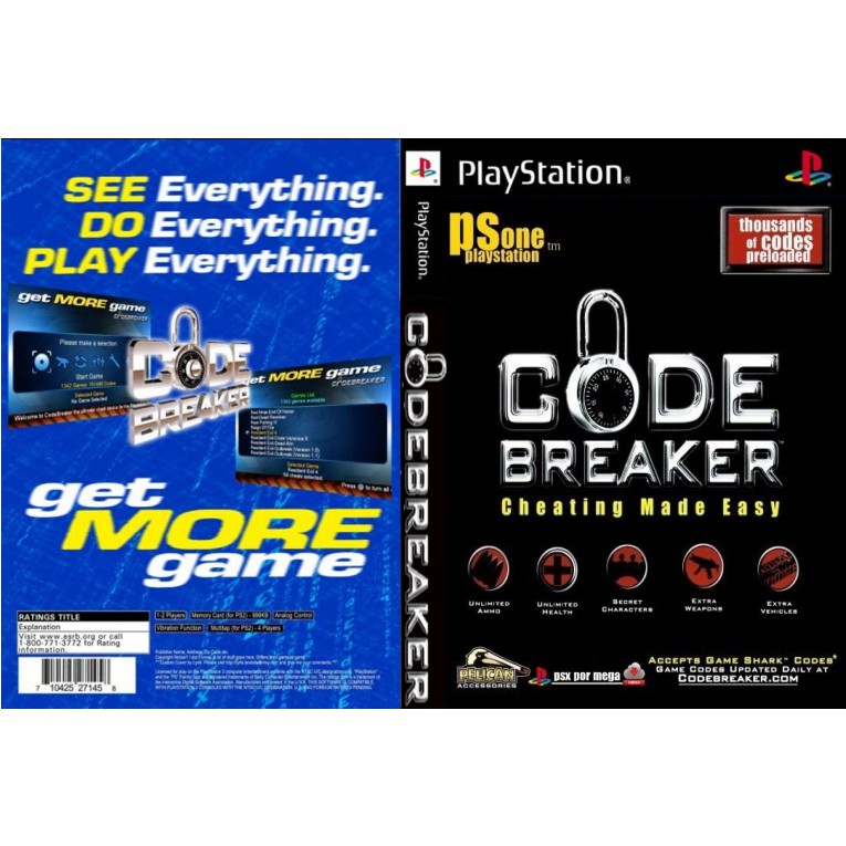 Codebreaker ps1 deals