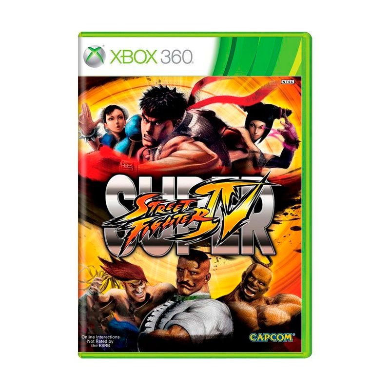 Street Fighters IV Xbox 360 Mídia Física Original Fabricante Capcom jogão  de Luta um dos melhores jogos já lançado