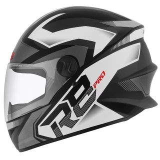 Capacete de Moto Fechado Protork R8 Pro Brilhante Viseira Transparente Masculinos Femininos Tamanhos 56 58 60 Adultos Unissex Original Personalizados Escamoteável Motocross Robocop Articulado Várias Cores Urbano Passeio Esportivo Proteção para Motoqueiros
